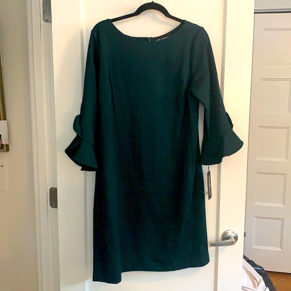Hunter Green Karl Lagerfeld Paris dress